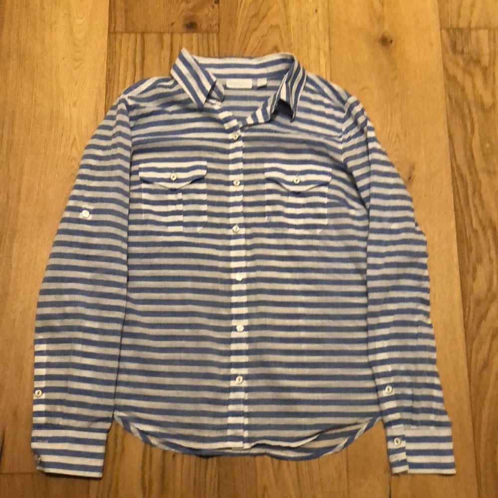 Striped button down shirt from New York Company